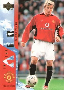 2003 Upper Deck Manchester United Mini Playmakers #45 David Beckham Front
