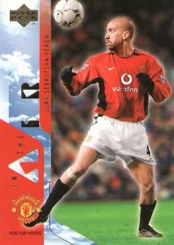 2003 Upper Deck Manchester United Mini Playmakers #52 Juan Sebastian Veron Front