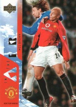 2003 Upper Deck Manchester United Mini Playmakers #56 Wes Brown Front