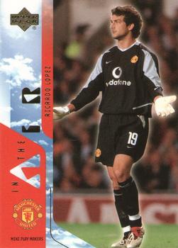 2003 Upper Deck Manchester United Mini Playmakers #60 Ricardo Lopez Front