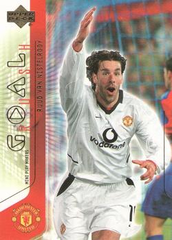 2003 Upper Deck Manchester United Mini Playmakers #62 Ruud Van Nistelrooy Front
