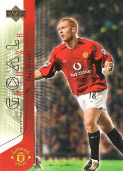 2003 Upper Deck Manchester United Mini Playmakers #76 Paul Scholes Front