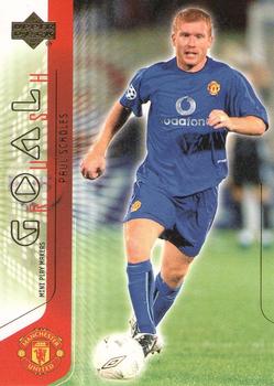 2003 Upper Deck Manchester United Mini Playmakers #77 Paul Scholes Front
