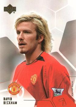 2003 Upper Deck Manchester United Mini Playmakers #7 David Beckham Front
