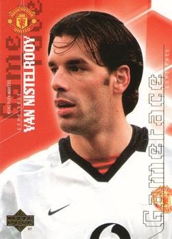 2003 Upper Deck Manchester United Mini Playmakers #81 Ruud Van Nistelrooy Front