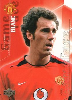 2003 Upper Deck Manchester United Mini Playmakers #90 Laurent Blanc Front