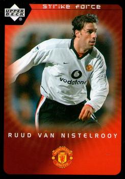 2003 Upper Deck Manchester United Strike Force #11 Ruud Van Nistelrooy Front