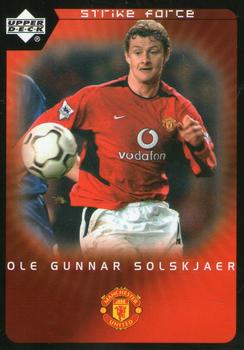 2003 Upper Deck Manchester United Strike Force #33 Ole Gunnar Solskjaer Front