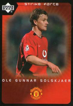 2003 Upper Deck Manchester United Strike Force #35 Ole Gunnar Solskjaer Front