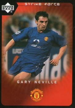 2003 Upper Deck Manchester United Strike Force #44 Gary Neville Front