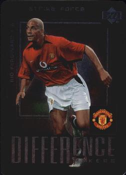 2003 Upper Deck Manchester United Strike Force - Difference Makers #DM5 Rio Ferdinand Front