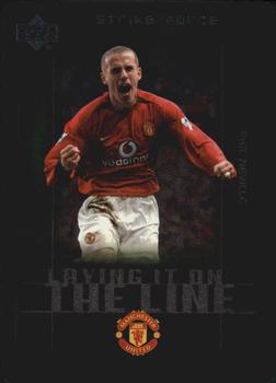 2003 Upper Deck Manchester United Strike Force - Laying it on the Line #LL3 Phil Neville Front