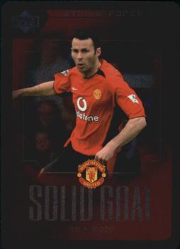 2003 Upper Deck Manchester United Strike Force - Solid Goal #SG5 Ryan Giggs Front