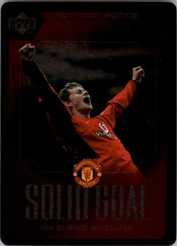 2003 Upper Deck Manchester United Strike Force - Solid Goal #SG17 Ole Gunnar Solskjaer Front