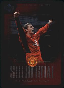 2003 Upper Deck Manchester United Strike Force - Solid Goal #SG20 Ole Gunnar Solskjaer Front