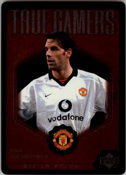 2003 Upper Deck Manchester United Strike Force - True Gamers #TG5 Ruud van Nistelrooy Front