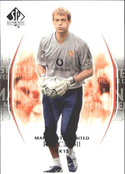 2004 SP Authentic Manchester United #43 Roy Carroll Front