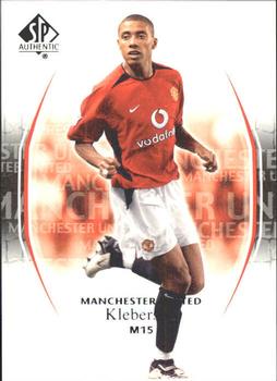 2004 SP Authentic Manchester United #45 Kleberson Front