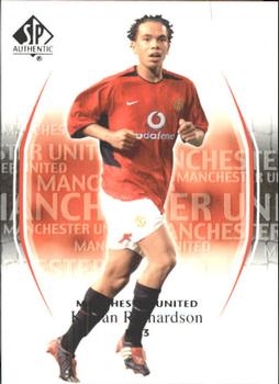 2004 SP Authentic Manchester United #53 Kieran Richardson Front