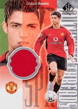 2004 SP Authentic Manchester United - Authentic Threads Shirt #AT-R Cristiano Ronaldo Front