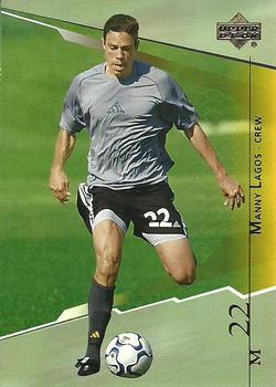 2004 Upper Deck MLS #24 Manny Lagos Front