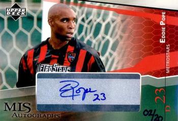 2004 Upper Deck MLS - MLS Autographs #EP-A Eddie Pope Front