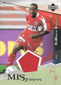 2004 Upper Deck MLS - MLS Jerseys #DB-J DaMarcus Beasley Front