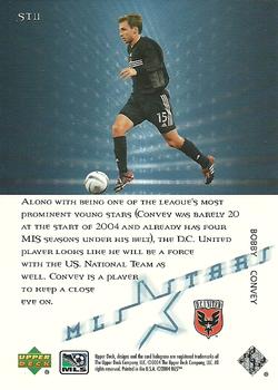 2004 Upper Deck MLS - MLS Stars #ST11 Bobby Convey Back