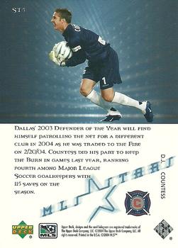 2004 Upper Deck MLS - MLS Stars #ST5 D.J. Countess Back