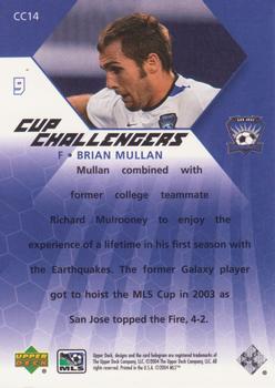 2004 Upper Deck MLS - Cup Challengers #CC14 Brian Mullan Back