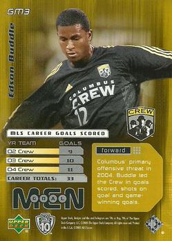 2005 Upper Deck MLS - Goal Men #GM3 Edson Buddle Back