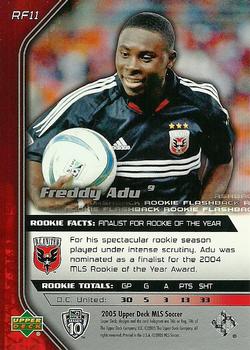 2005 Upper Deck MLS - Rookie Flashbacks #RF11 Freddy Adu Back