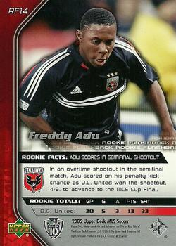 2005 Upper Deck MLS - Rookie Flashbacks #RF14 Freddy Adu Back