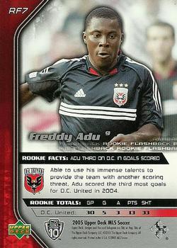 2005 Upper Deck MLS - Rookie Flashbacks #RF7 Freddy Adu Back