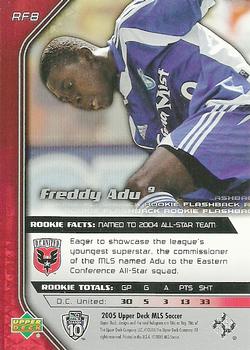 2005 Upper Deck MLS - Rookie Flashbacks #RF8 Freddy Adu Back