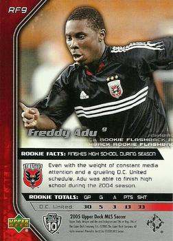 2005 Upper Deck MLS - Rookie Flashbacks #RF9 Freddy Adu Back