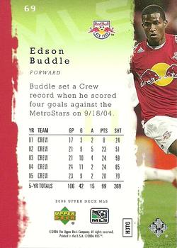 2006 Upper Deck MLS #69 Edson Buddle Back
