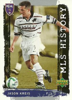 2006 Upper Deck MLS - History #HI-25 Jason Kreis Front