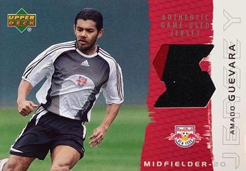 2006 Upper Deck MLS - Jerseys #JE-AG Amado Guevara Front