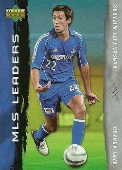 2006 Upper Deck MLS - Leaders #LE-20 Davy Arnaud Front