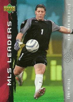 2006 Upper Deck MLS - Leaders #LE-22 Tony Meola Front