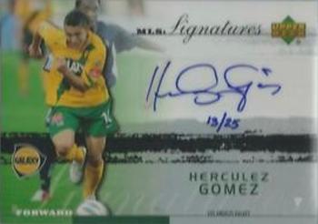 2006 Upper Deck MLS - Signatures #SIG-HG Herculez Gomez Front