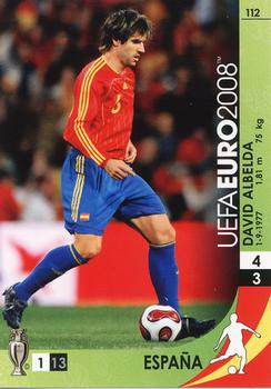 2008 Panini UEFA Euro #112 David Albelda Front