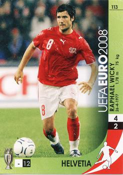 2008 Panini UEFA Euro #113 Raphael Wicky Front