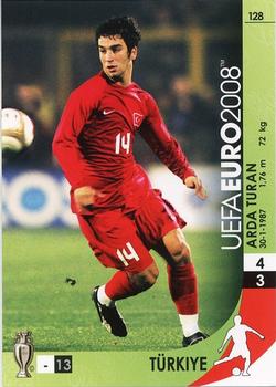 2008 Panini UEFA Euro #128 Arda Turan Front