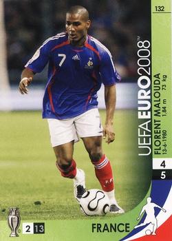 2008 Panini UEFA Euro #132 Florent Malouda Front