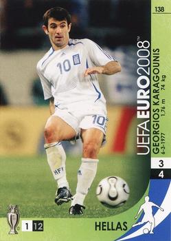 2008 Panini UEFA Euro #138 Giorgos Karagounis Front