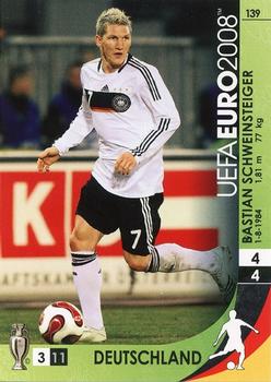 2008 Panini UEFA Euro #139 Bastian Schweinsteiger Front