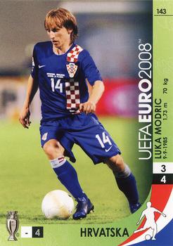 2008 Panini UEFA Euro #143 Luka Modric Front