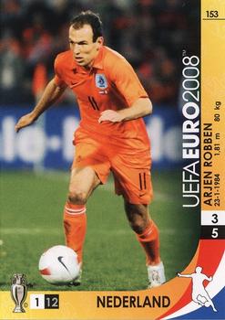 2008 Panini UEFA Euro #153 Arjen Robben Front